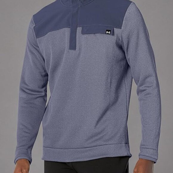 Under Armour Men's Storm Sweater Fleece 1/2 Zip Long Sleeve Sweatshirt Size XL - Picture 3 of 5